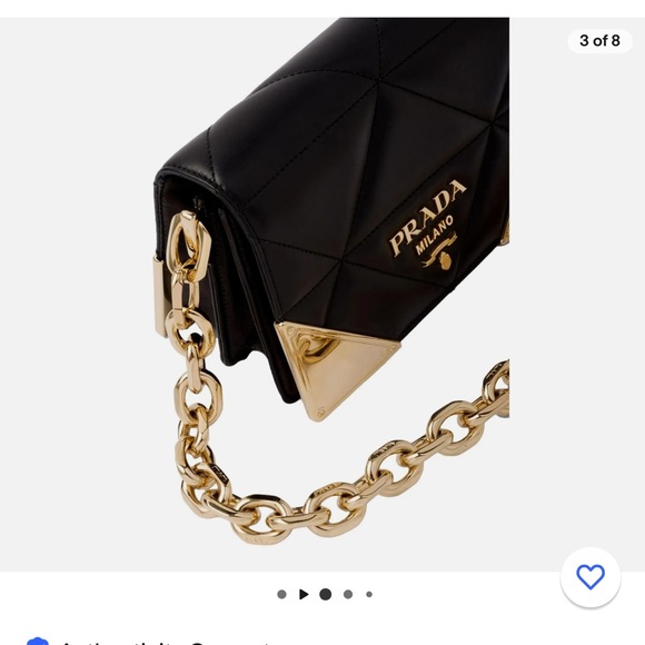 Prada Napa leather shoulder bag - Picture 4 of 6